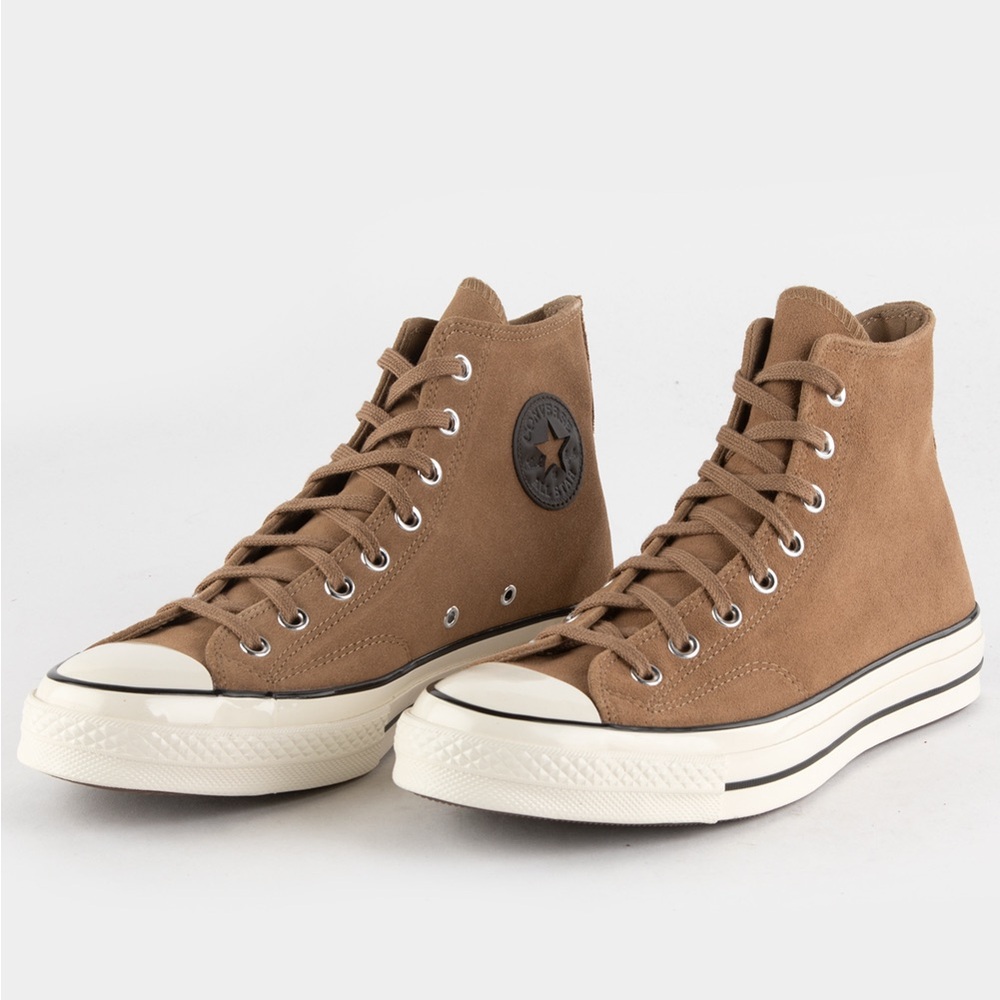 Converse Chuck 70 Suede High Top Shoes in Tan Unisex